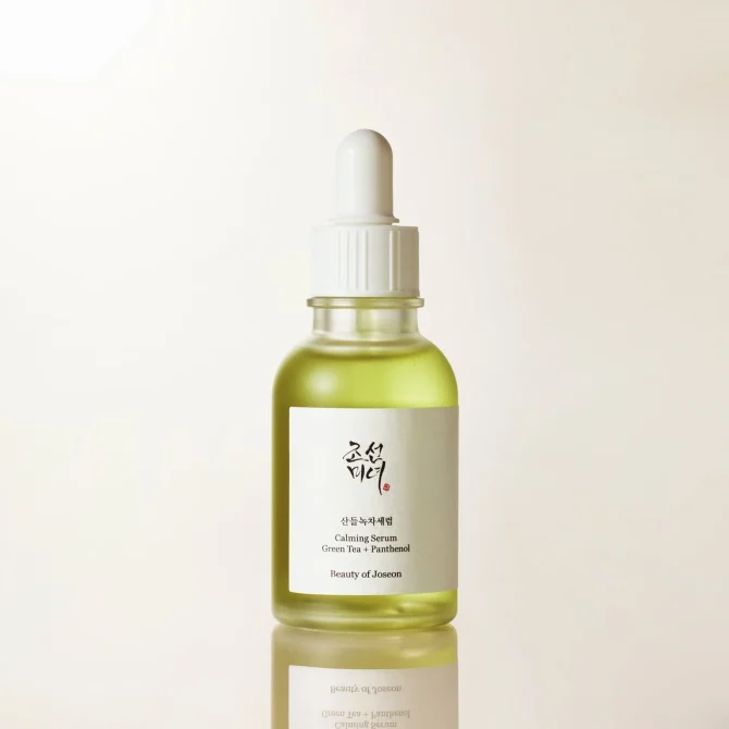 Beauty of Joseon Calming Serum Green Tea & Panthenol 30ml (4) Καταπραϋντικός ορός προσώπου Beauty of Joseon με πράσινο τσάι και πανθενόλη 30ml