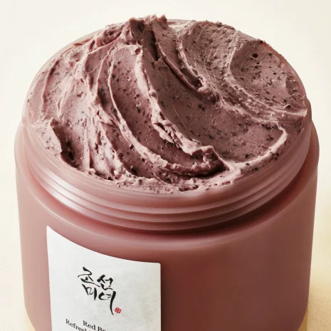 Beauty of Joseon Red Bean Mask 140ml (4) Μάσκα προσώπου Beauty of Joseon με κόκκινο φασόλι και καολίνη για καθαρισμό και αναζωογόνηση 140ml