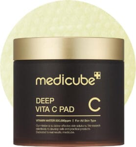 Medicube Deep Vita C Μάσκα Προσώπου με βιταμίνη C για λάμψη και ενυδάτωση 70 τεμάχια