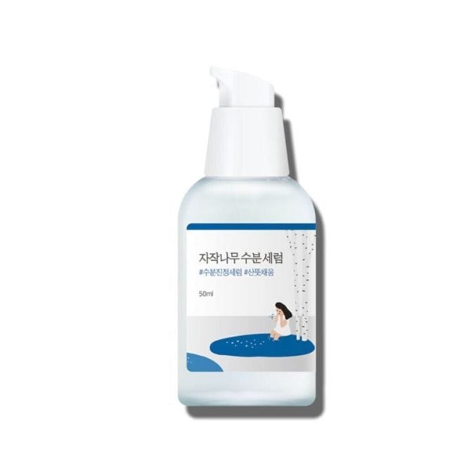Round Lab Birch Moisturizing Serum 50ml ROUND LAB Birch Moisturizing Serum Ορός Προσώπου με Σημύδα για Ενυδάτωση 50ml