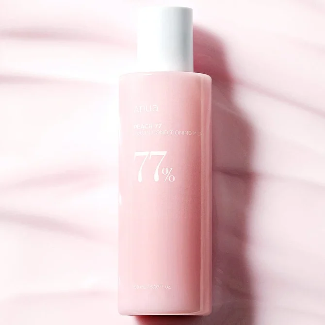 Συστατικά του Anua Peach 77 με ροδάκινο Κύρια συστατικά του Anua Peach 77 με εκχύλισμα ροδάκινου και υαλουρονικό οξύ