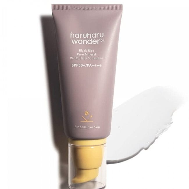 haruharu-black-rice-pure-mineral-spf50-01 Αντηλιακή Haruharu Wonder Black Rice με SPF50+