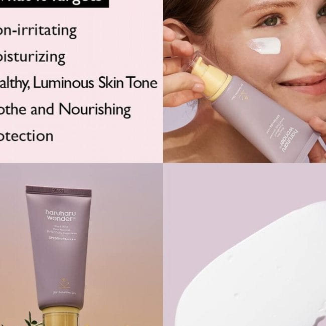 haruharu-black-rice-pure-mineral-spf50-02 Αντηλιακή Κρέμα Haruharu με Μαύρο Ρύζι