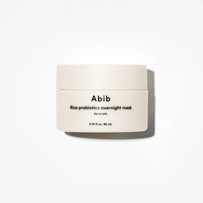 ABIB Rice Probiotics Overnight Mask Barrier Jelly 80 ml – Μάσκα νυκτός με ρυζόπιτουρο & προβιοτικά ABIB Rice Probiotics Overnight Mask Barrier Jelly 80ml για ενυδάτωση και ενίσχυση φραγμού επιδερμίδας