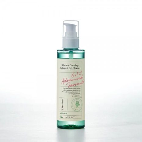 Gel καθαρισμού προσώπου Axis-Y Quinoa One Step Balanced Gel Cleanser 180 ml με κινόα για καθαρή και ισορροπημένη επιδερμίδα
