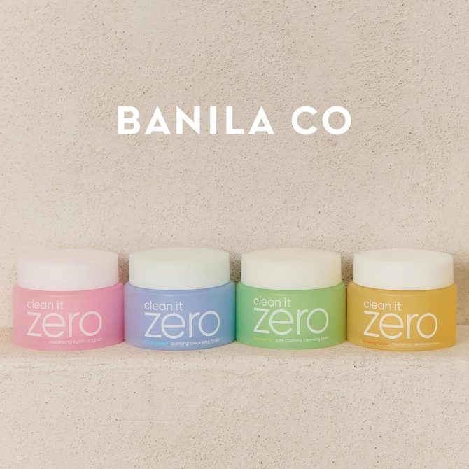 Banila Co Clean It Zero Starter Kit σετ balm καθαρισμού προσώπου 4τμχ
