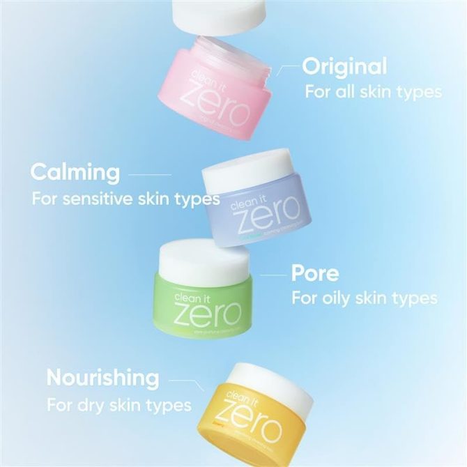 Banila Co Clean It Zero Starter Kit σετ balm καθαρισμού προσώπου 4τμχ