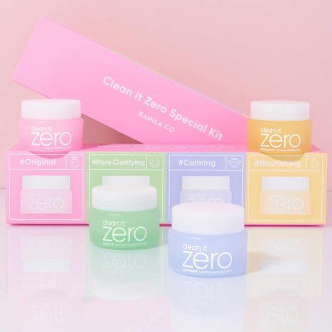 Banila Co Clean It Zero Starter Kit σετ balm καθαρισμού προσώπου 4τμχ