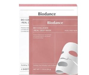 Biodance Bio Collagen Real Deep Sheets - Μάσκες προσώπου με βιο-κολλαγόνο