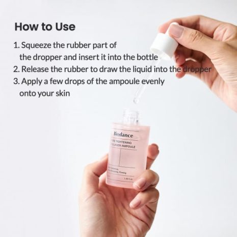 biodance pore tightening collagen serum Biodance Pore Tightening Collagen Serum Προϊόν Αντιγηραντικός ορός προσώπου με Collagen και Peptides για σύσφιξη και ενυδάτωση