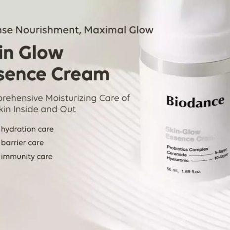Biodance Skin Glow Cream Προϊόν Ενυδατική κρέμα προσώπου με Niacinamide και Υαλουρονικό Οξύ για λάμψη και έλεγχο της ακμής