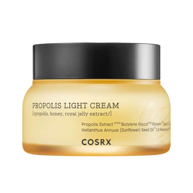 COSRX Full Fit Propolis Light Cream 65ml για ενυδάτωση και λάμψη