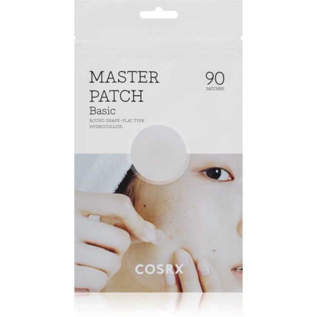 Cosrx Master Basic Patches Προϊόν Επιθέματα προσώπου για σπυράκια και επανόρθωση με τεχνολογία υδροκολλοειδούς
