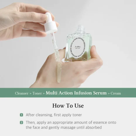 Dr Althea Multi Action Infusion Serum 30ml ενυδατικός ορός προσώπου με υαλουρονικό και niacinamide