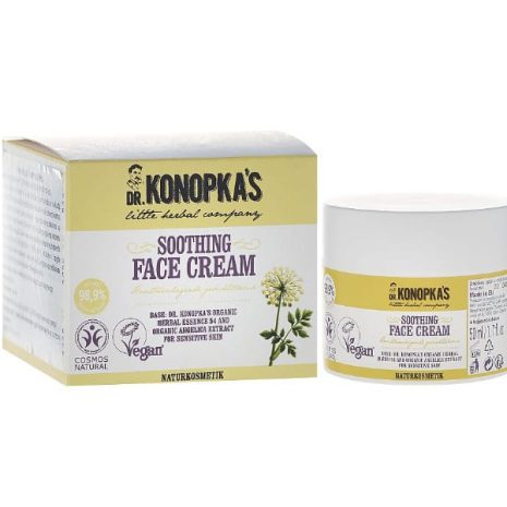 Dr. Konopka’s Soothing Face Cream Dr. Konopka’s Soothing Face Cream καταπραϋντική κρέμα προσώπου με χαμομήλι 50ml