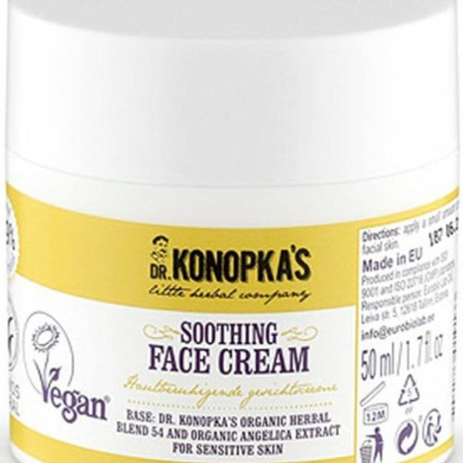 Dr. Konopka’s Soothing Face Cream καταπραϋντική κρέμα προσώπου με χαμομήλι 50ml