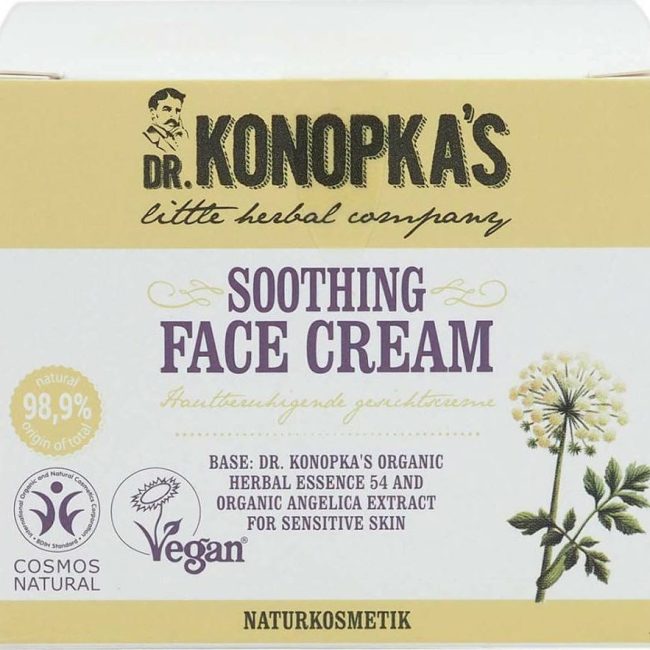 Dr. Konopka’s Soothing Face Cream καταπραϋντική κρέμα προσώπου με χαμομήλι 50ml