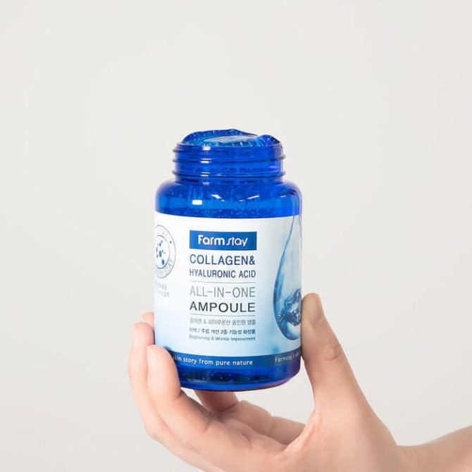 Farm Stay Collagen & Hyaluronic Acid Ampoule 250 ml