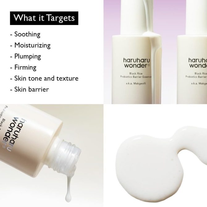 Haruharu Wonder Black Rice Probiotics Barrier Essence Haruharu Wonder Black Rice Probiotics Barrier Essence 120ml essence ενυδάτωσης