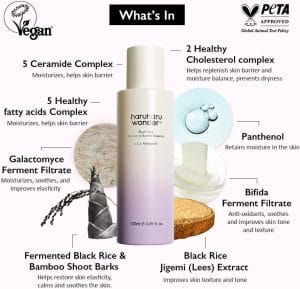 Haruharu Wonder Black Rice Probiotics Barrier Essence 120ml essence ενυδάτωσης