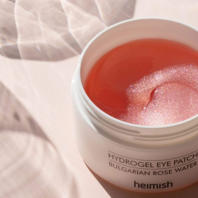 heimish bulgarian rose eye patches Heimish Bulgarian Rose Eye Patches Προϊόν Μάσκες ματιών με ροδόνερο Βουλγαρίας για ενυδάτωση και λάμψη