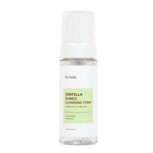 iUNIK Centella Bubble Cleansing Foam Προϊόν Αφρός καθαρισμού προσώπου με Centella Asiatica και Tea Tree για ακνεϊκές επιδερμίδες