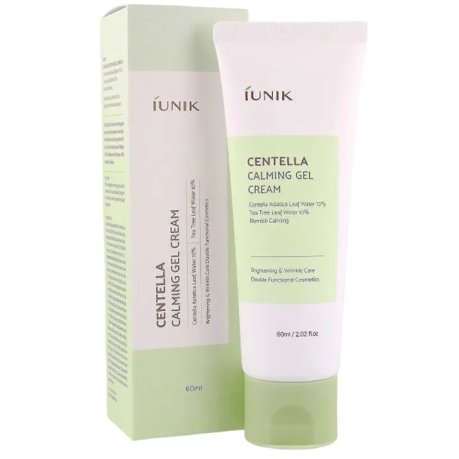 iUNIK Centella Calming Gel Cream 60ml iUNIK Centella Calming Gel Cream vegan ενυδατική gel
