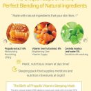 iUNIK Propolis Vitamin Sleeping Mask Προϊόν Μάσκα προσώπου νύχτας με πρόπολη και βιταμίνες C & E για ενυδάτωση και λάμψη