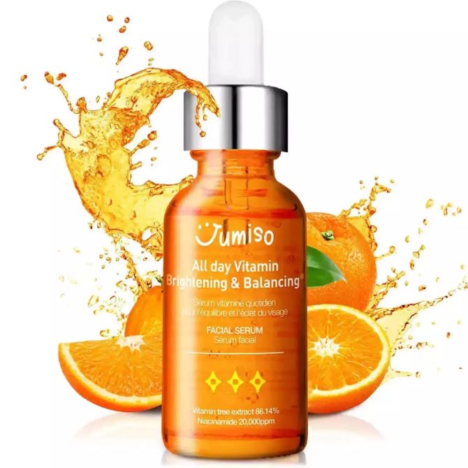 jumiso all day vitamin brightening balancing serum Jumiso All Day Vitamin Brightening & Balancing Serum Προϊόν Ορός προσώπου με Βιταμίνη C και Centella Asiatica για λάμψη