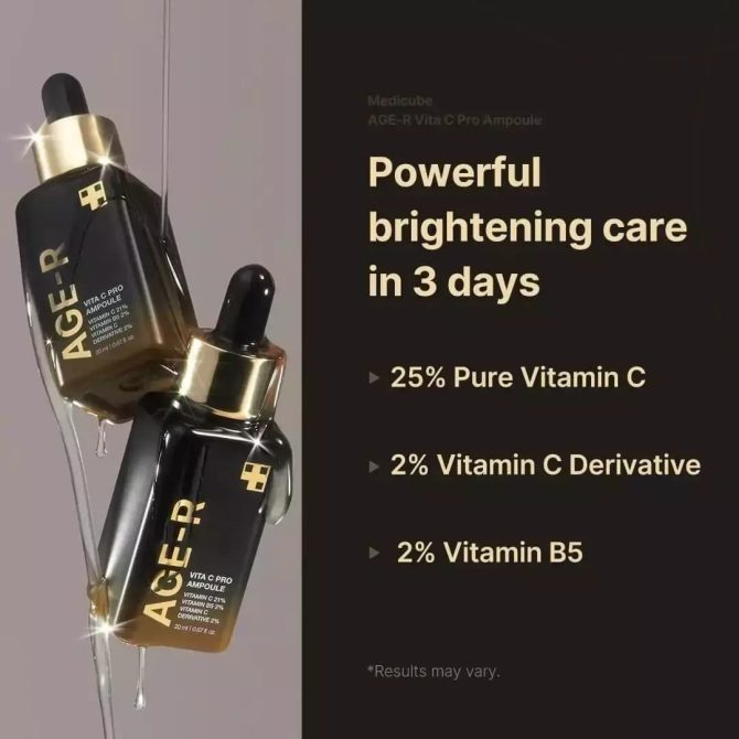 Medicube Age-R Vita C Pro Serum Serum με βιταμίνη C για λάμψη και αντιγήρανση