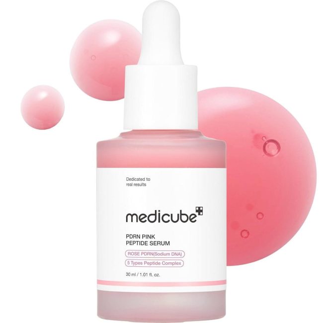 Medicube PDRN Pink Peptide Serum Αντιγηραντικός ορός με πεπτίδια και PDRN