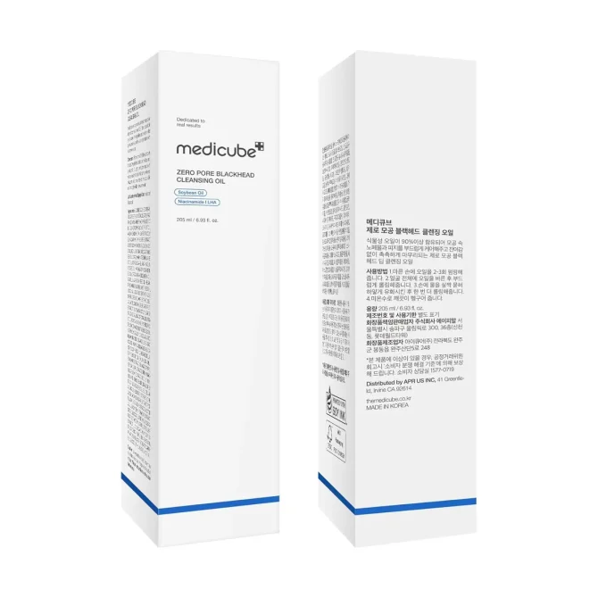 Medicube Zero Pore Blackhead Deep Cleansing Oil 205ml φιαλίδιο
