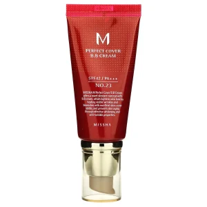 Missha M Perfect BB Cream 23 Natural Beige με SPF42 για κάλυψη ατελειών και φυσικό αποτέλεσμα