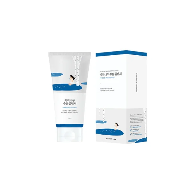 Round Lab Birch Juice Moisturizing Cleanser καθαριστικό προσώπου