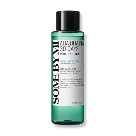 Some By Mi AHA BHA PHA 30 Days Miracle Toner λοσιόν απολέπισης για λιπαρό δέρμα 150ml