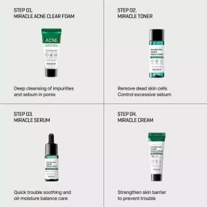 Σετ περιποίησης Some By Mi AHA BHA PHA 4τμχ