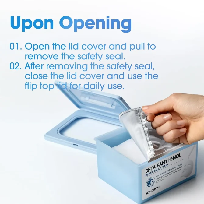 Some By Mi Beta-Panthenol Repair Daily Mask ενυδατικές μάσκες