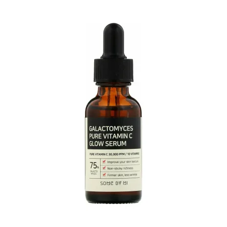 Some By Mi Galactomyces Pure Vitamin C Glow Serum 30ml Some By Mi Galactomyces Pure Vitamin C Glow Serum ορός λάμψης