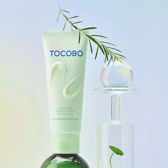 tocobo cica calming gel Tocobo Cica Calming Gel Προϊόν Ενυδατικό και αναπλαστικό gel προσώπου με Centella Asiatica για καταπράυνση και φρεσκάδα