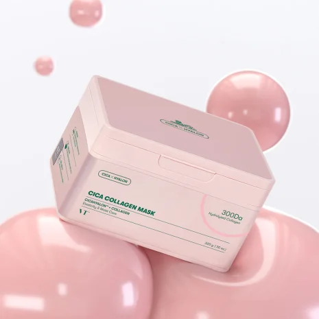 VT Cosmetics Cica Collagen Mask VT Cosmetics Cica Collagen Mask μάσκες προσώπου με κολλαγόνο και centella 30τμχ