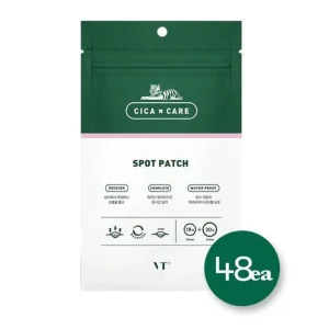 VT Cosmetics Cica Spot Patch 48pcs για ακνεϊκή επιδερμίδα
