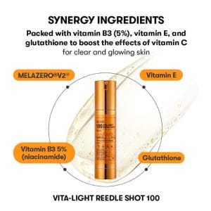 VT Cosmetics Reedle Shot 100 Essence Προϊόν Ορός προσώπου με Centella και Βιταμίνη C