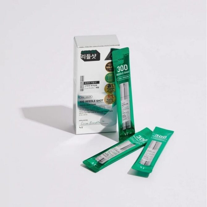 vt cosmetics reedle shot 300 serum VT Cosmetics Reedle Shot 300 Serum Προϊόν Ορός προσώπου με Centella Asiatica και Νιασιναμίδη για αποτοξίνωση