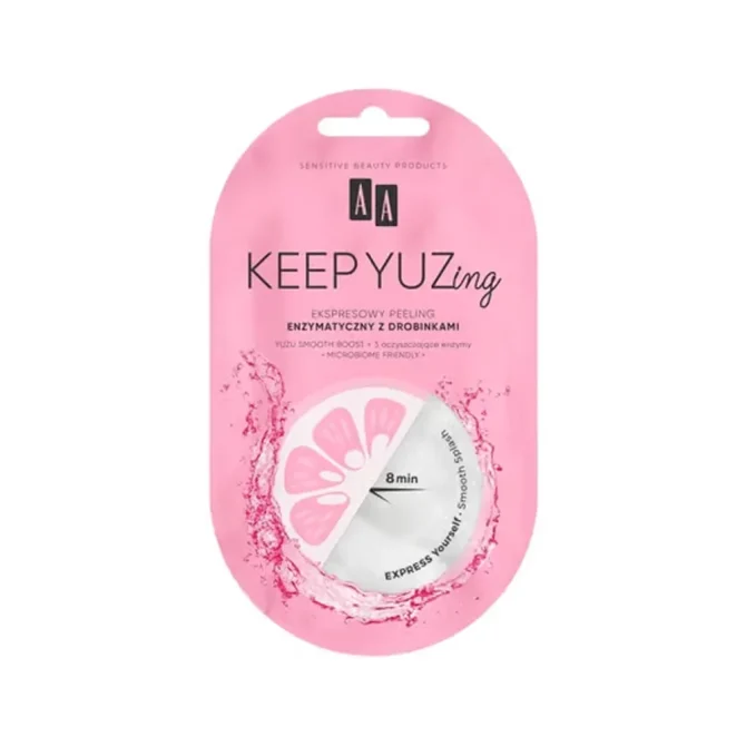 Aa Keep Yuzing Enzymatic Peeling With Particles 7ml AA Keep Yuzing Express Enzyme Exfoliator με Microbeads για Ξηρές Επιδερμίδες 7ml