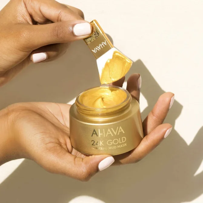 Ahava 24k Gold Mineral Mud - Μάσκα Προσώπου για Ενυδάτωση 50ml
