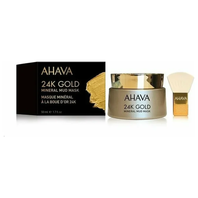 Ahava 24k Gold Mineral Mud - Μάσκα Προσώπου για Ενυδάτωση 50ml