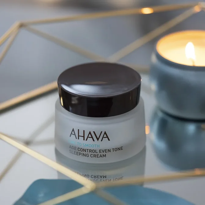 Ahava Time to Smooth Ενυδατική Κρέμα Νυκτός με Βιταμίνη C & Πεπτίδια 50ml