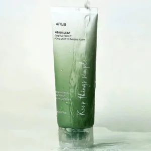 Anua Heartleaf Quercetinol Pore Deep Αφρός Καθαρισμού Προσώπου 150ml για Ακνεϊκές Επιδερμίδες