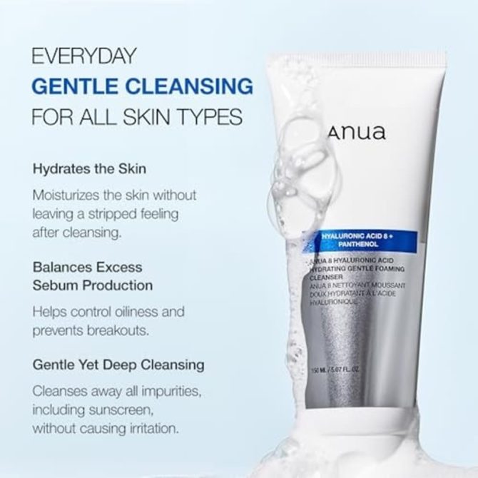 Anua Hyaluronic Acid 8 Αφρός 5