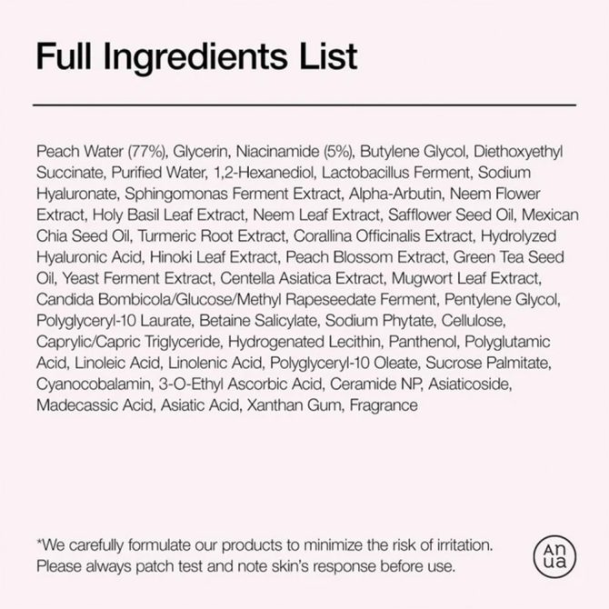 Peach 70 Niacinamide 7